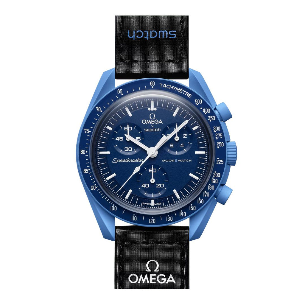 Swatch x Omega Bioceramic Moonswatch Mission to Neptune