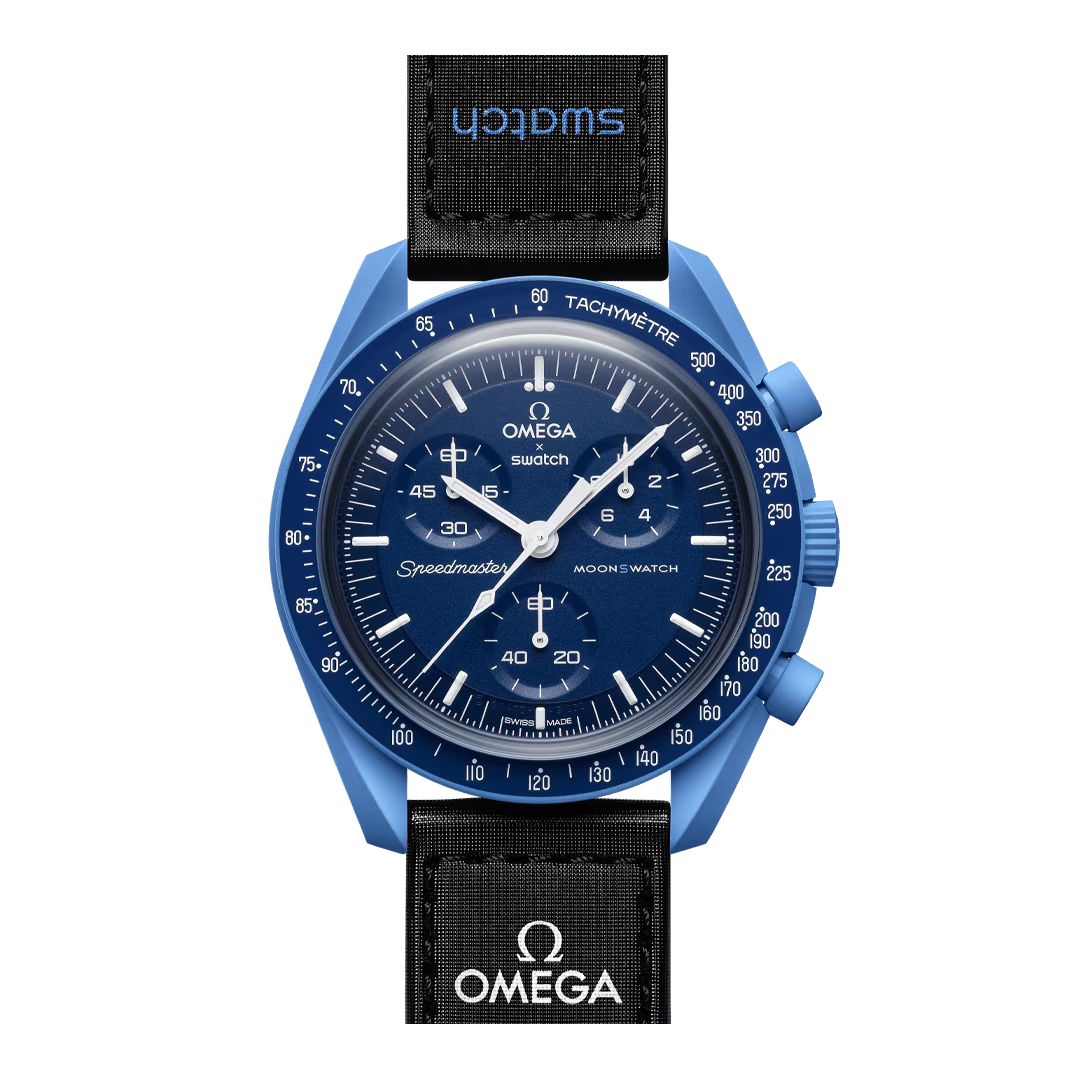Swatch x Omega Bioceramic Moonswatch Mission to Neptune