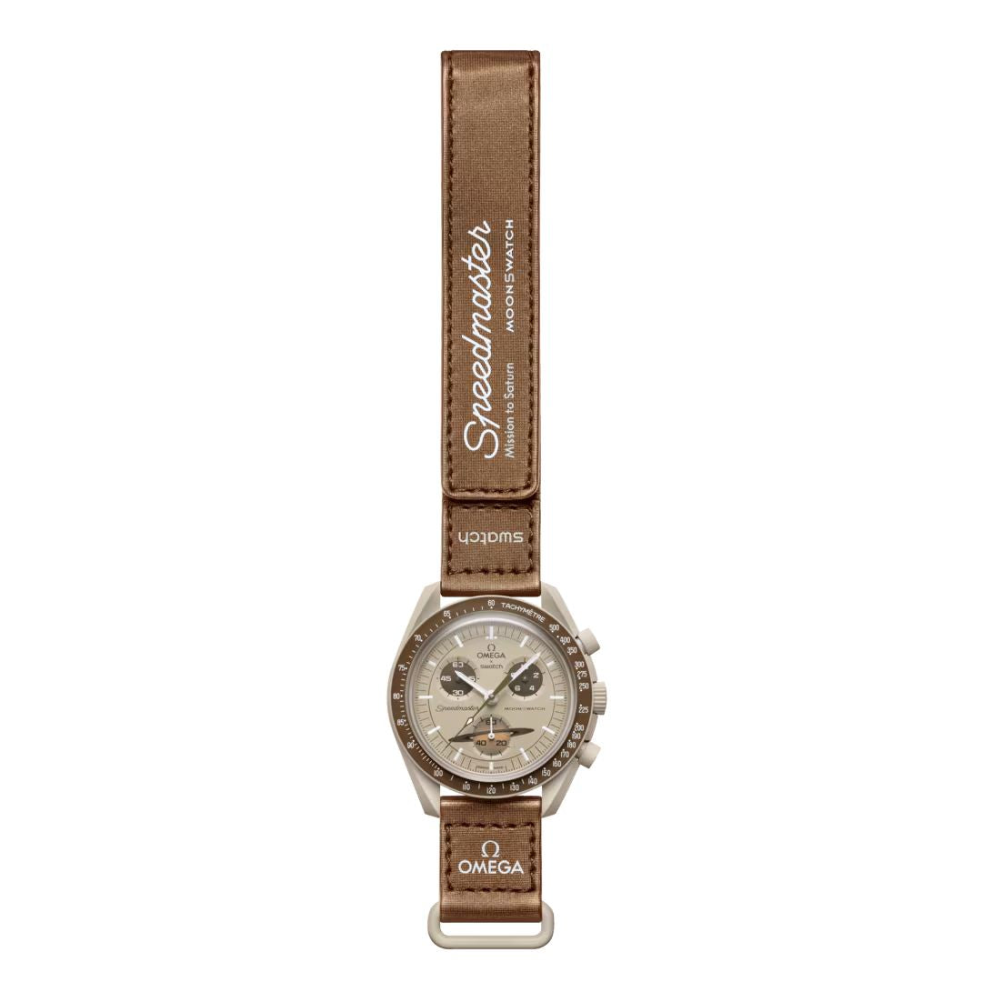 Swatch x Omega Bioceramic Moonswatch Mission to Saturn
