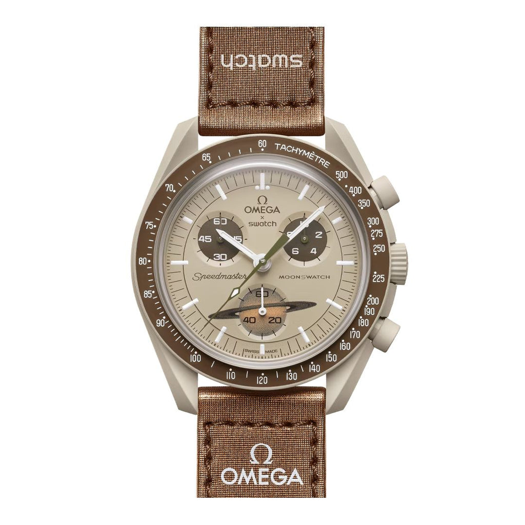 Swatch x Omega Bioceramic Moonswatch Mission to Saturn
