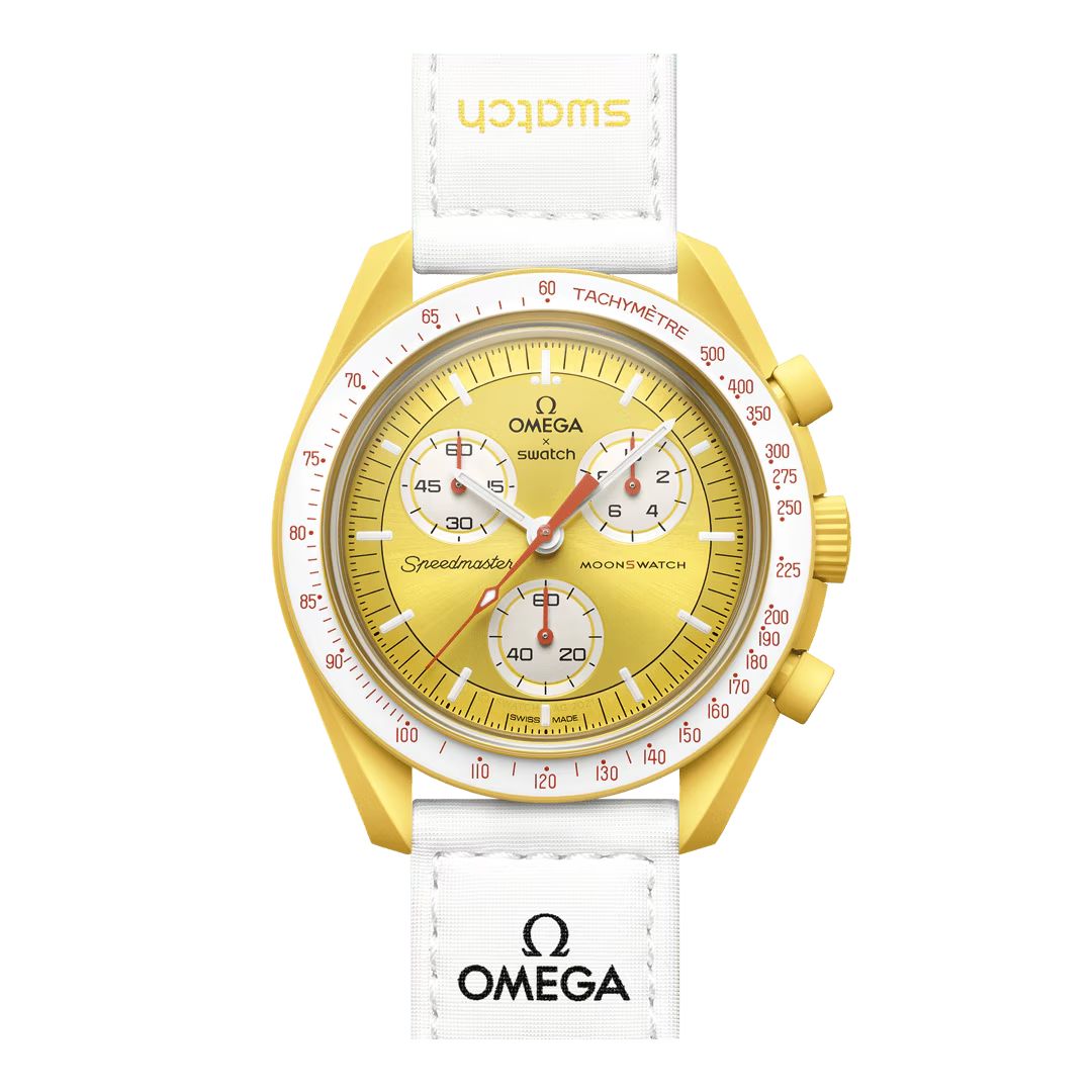 Swatch x Omega Bioceramic Moonswatch Mission to Sun