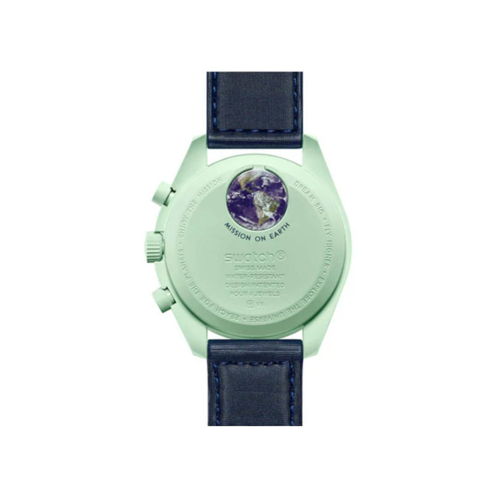 Swatch x Omega Bioceramic Moonswatch Mission to Earth