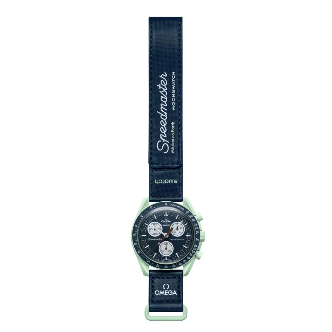 Swatch x Omega Bioceramic Moonswatch Mission to Earth