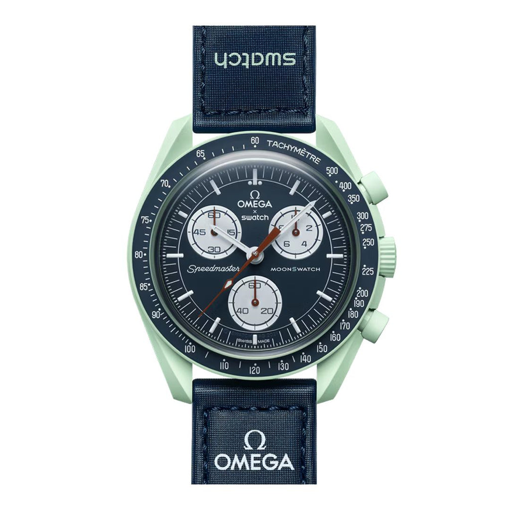 Swatch x Omega Bioceramic Moonswatch Mission to Earth