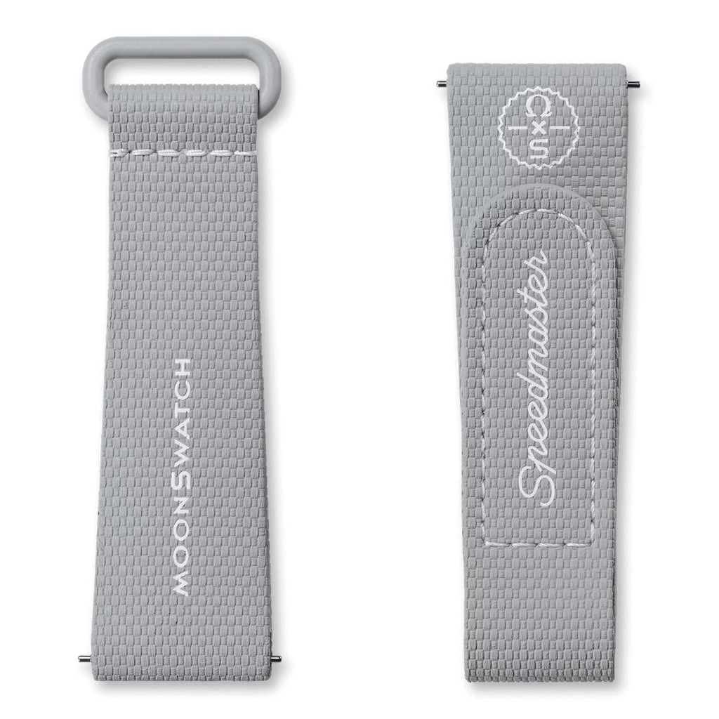 Swatch x Omega Bioceramic Moonswatch Grey Straps