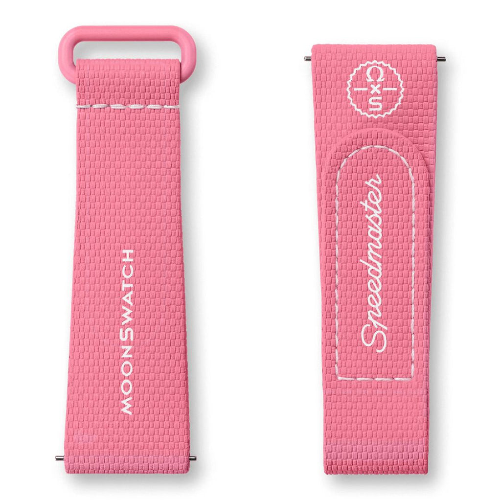 Swatch x Omega Bioceramic Moonswatch Pink Straps