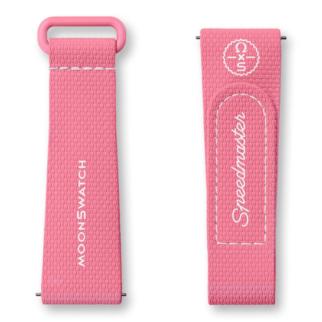Swatch x Omega Bioceramic Moonswatch Pink Straps